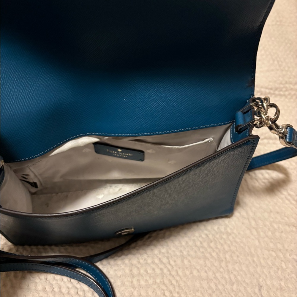 Kate Spade New York Carson Convertible Crossbody-color Dark Peacock - Picture 8 of 13